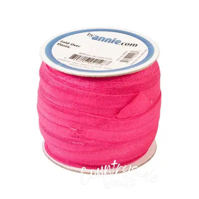 Fold-over Elastic 3/4in x 50yd Lipstick