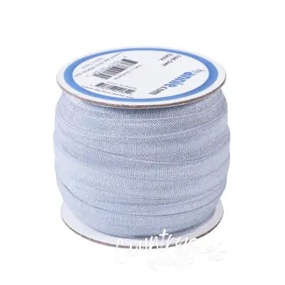 Fold-over Elastic 3/4in x 50yd Pewter