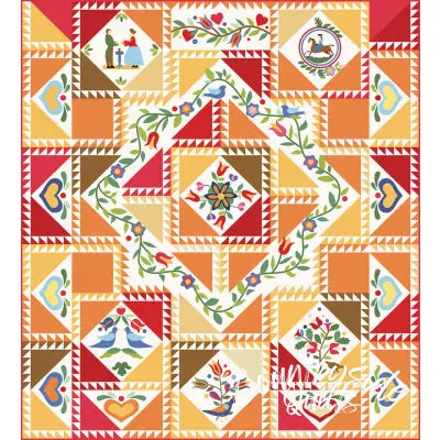 Folk Art Fancy Pindots