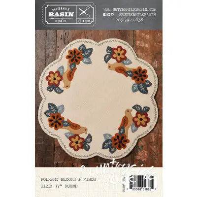 Folkart Blooms & Birds