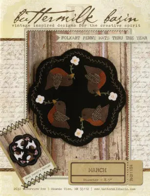 Folkart Penny Mats Thru the Year March Robbins