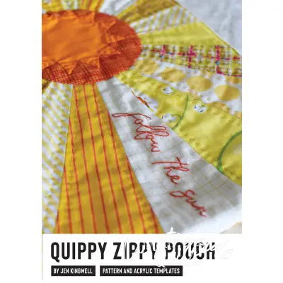 Follow The Sun Quippy Zippy by Jen Kingwell
