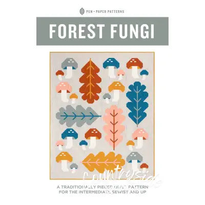 Forest Fungi Quilt Pattern
