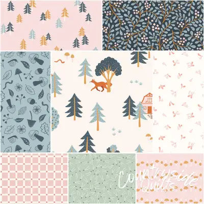 Forest Village 1 Yard Bundle Ivory, 8pcs/bundle