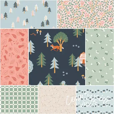 Forest Village 1 Yard Bundle Twilight, 8pcs/bundle