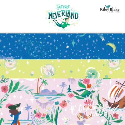 Forever Neverland 2-1/2in Strips, 40pcs/bundle