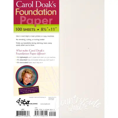 Foundation Paper Carol Doak