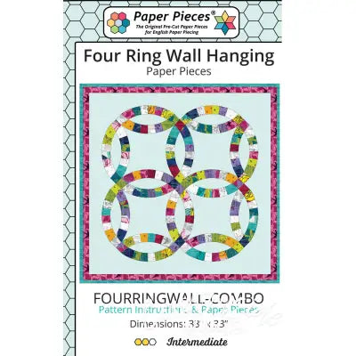 Four Ring Wall Hanging Pattern and Piece Pack