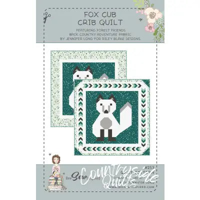 Fox Club Crib Quilt Pattern