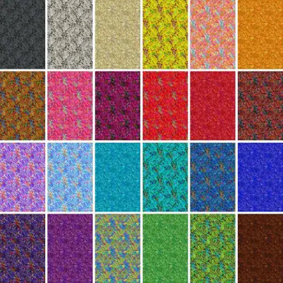 FQ Fat Quarters Crosscut 24pcs