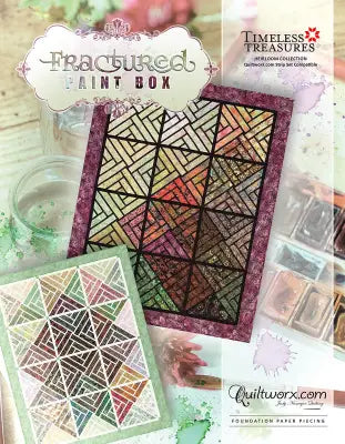 Fractured Paint Box Foundation Paper Piecing