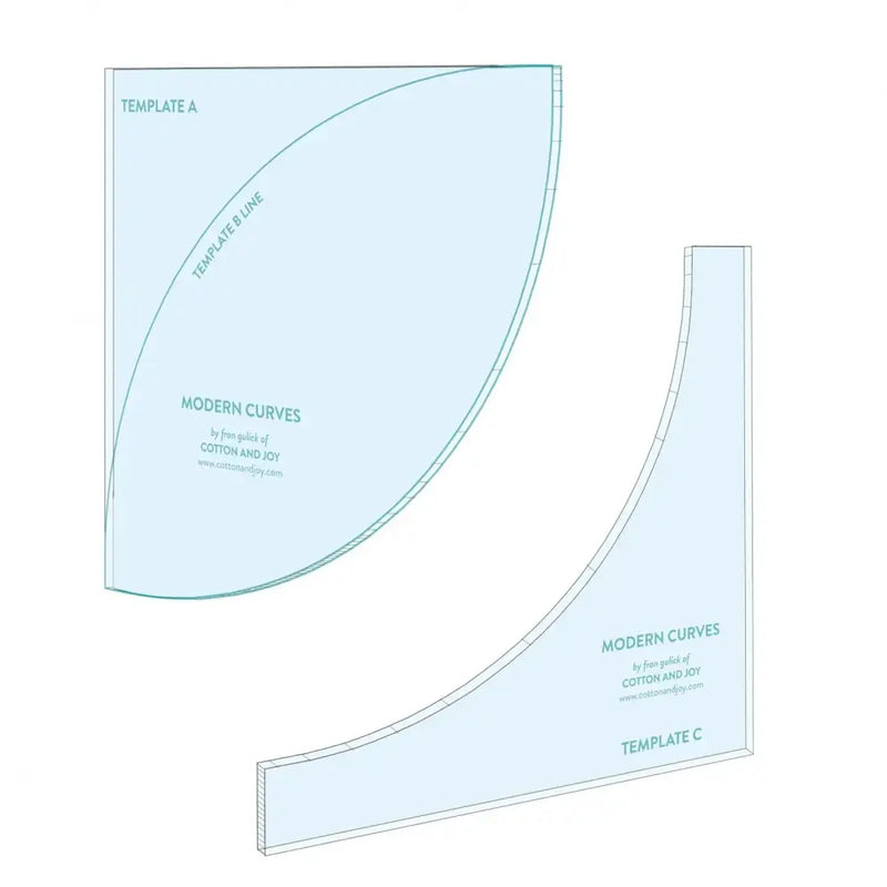 Fran Gulick Modern Curves Template Set 375693