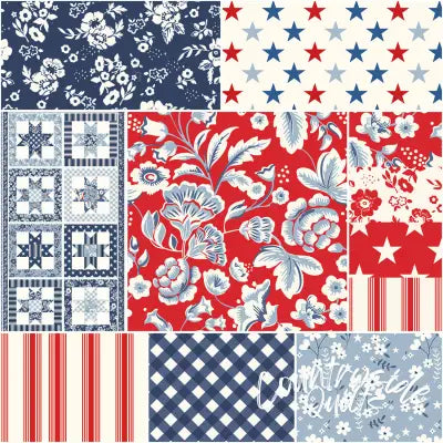 Freedom Garden 1 Yard Bundle Red, 8pcs/bundle