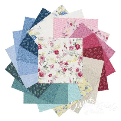 French Meadow 10in Squares, 42pcs/bundle
