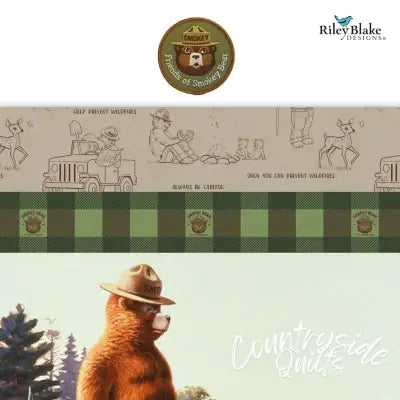 Friends of Smokey Bear 10in Squares, 42pcs/bundle