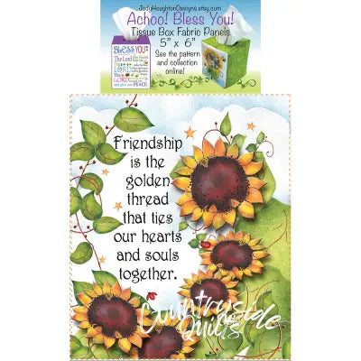 Friendship Tissue Box Panel