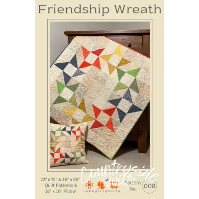 Friendship Wreath by Lake Girl Quilts