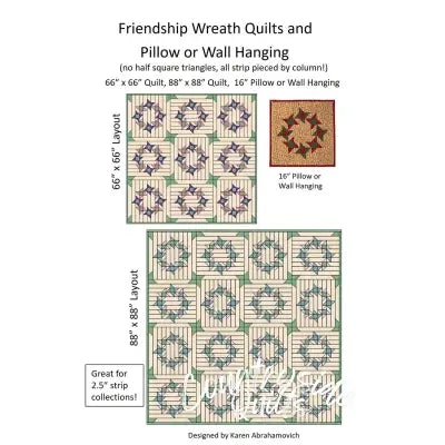 Friendship Wreath Quilt Pattern