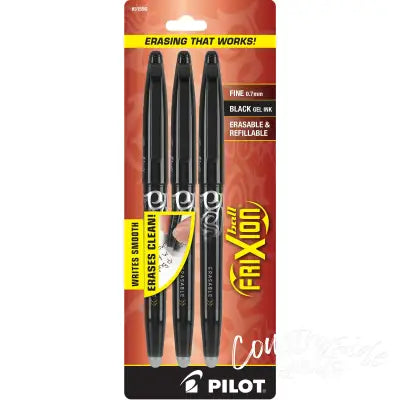 Frixion Ball Black 3pk