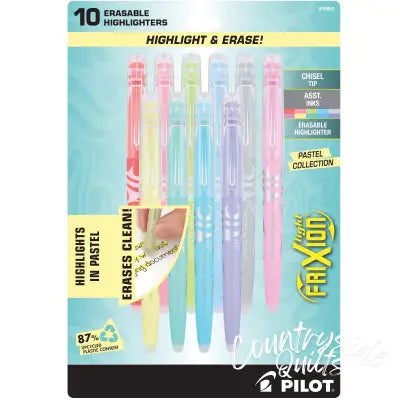 Frixion Light Pastel Assortment 10pk