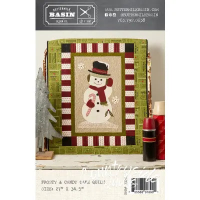 Frosty & Candy Cane Quilt