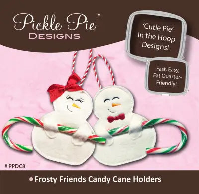 Frosty Friends Candy Cane Holders