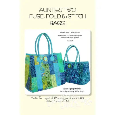 Fuse Fold and Stitch Bags
