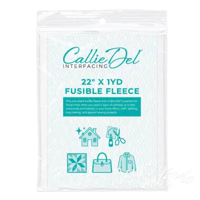 Fusible Fleece 1yd Package 22in x 1yd