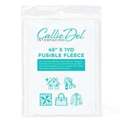Fusible Fleece 1yd Package 45in x 1yd