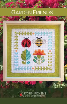 Garden Friends Cross Stitch Pattern