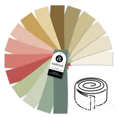 Garland 2.5 Inch Strip Roll 40 Cuts Each