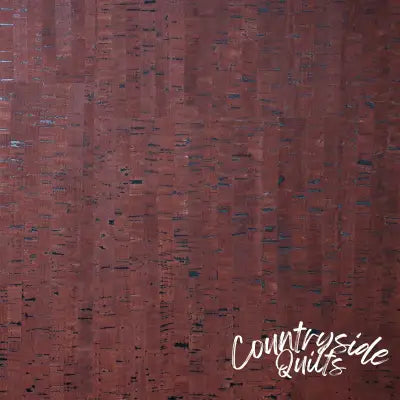 Garnet Rustic Cork 1/2 yard