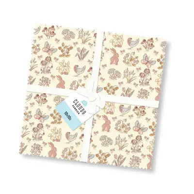 Gathering Light 10x10 organic cotton