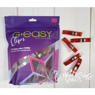 GEasy Clips Large Red