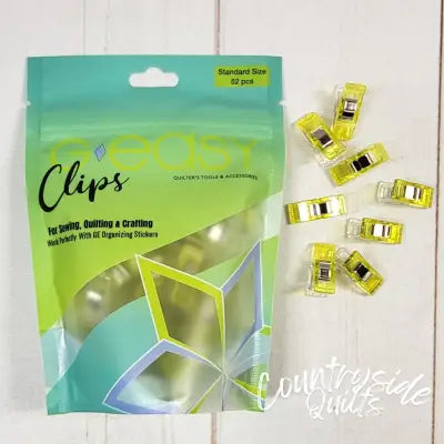 GEasy Clips Standard Yellow
