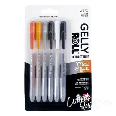 Gelly Roll Retractable Metal Effects 6pc Set