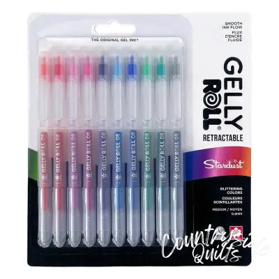 Gelly Roll Retractable Stardust 10pc Set