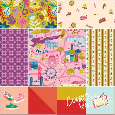 The Genesis of a Journey 1 Yard Bundle Rose, 6 Pcs.