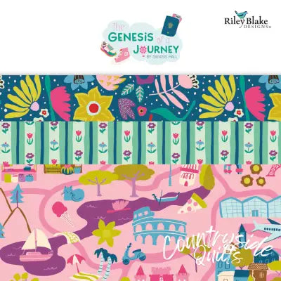 The Genesis of a Journey 5in Squares, 42pcs/bundle