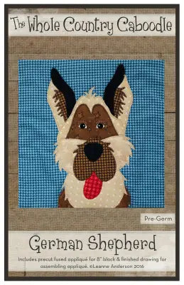 German Shepherd Precut Fused Applique Pack