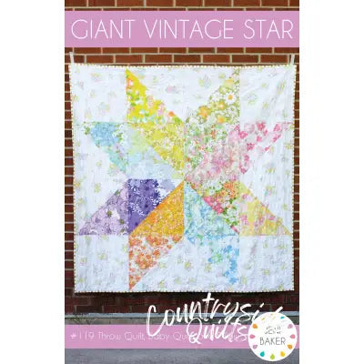 Giant Vintage Star Quilt