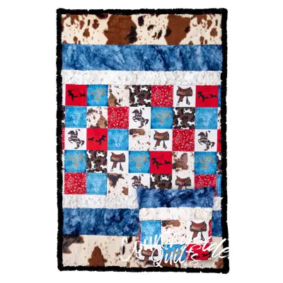 Giddy Up! Picture Perfect Cuddle Kit 38Inx58In