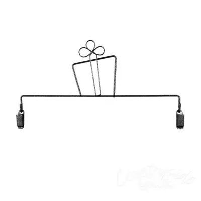 Gift With Clips Charcoal 12in