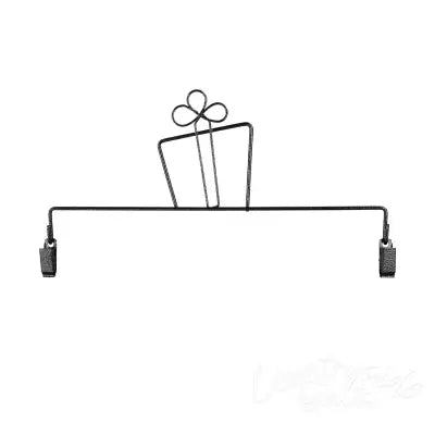 Gift With Clips Charcoal 6in