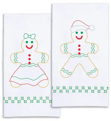 Gingerbrad Decorative Hand Towels