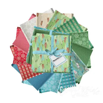 Gingerbread Lane 13pc Fat Quarter