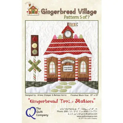 Gingerbread Village 5, Gingerbread Train Station