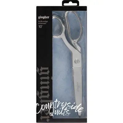 Gingher 10in Knife Edge Bent Scissor