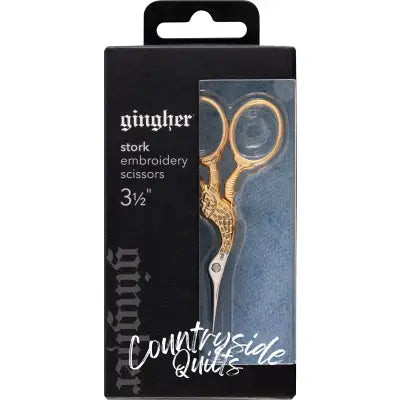Gingher 3 1/2in Stork Embroidery Scissor
