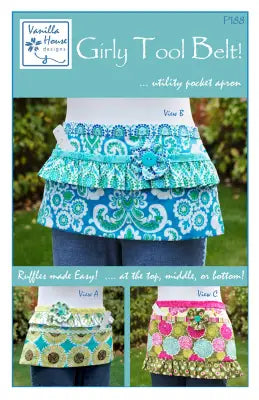 Girly Tool Belt Utility Pocket Apron
